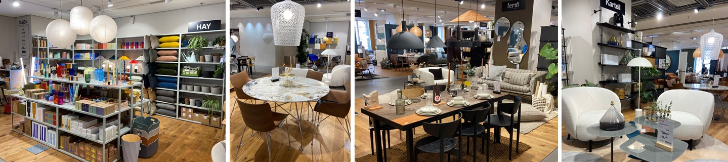 La porte ouverte dans notre univers design aux Galeries Lafayette. Magasin Paris