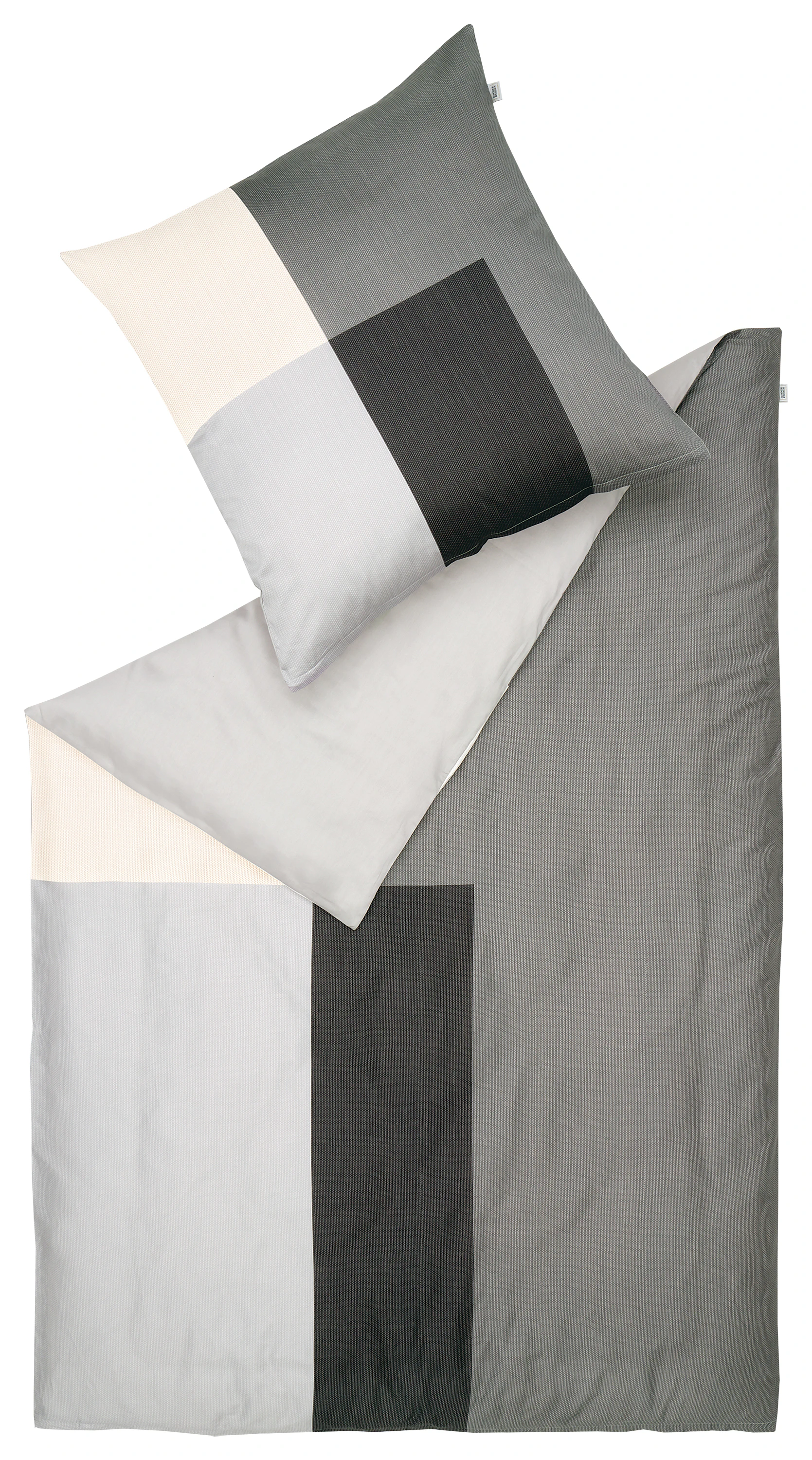ikea bettwäsche 240x220 ÄNGSLILJA Bettwäsche-Set, 3-teilig, grau, 240x220/80x80 cm Aengslilja bettwaesche