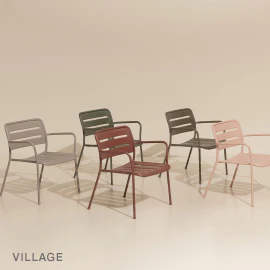 Die Kettal Village Kollektion trägt die Handschrift des englischen Designers Jasper Morrison und überzeugt mit seinem minimalistischen Design.