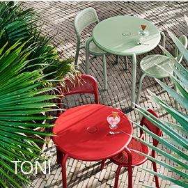 Outdoormöbel Kollektion Toni
