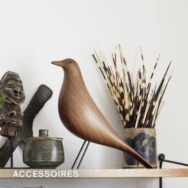 vitra eames house bird holz braun