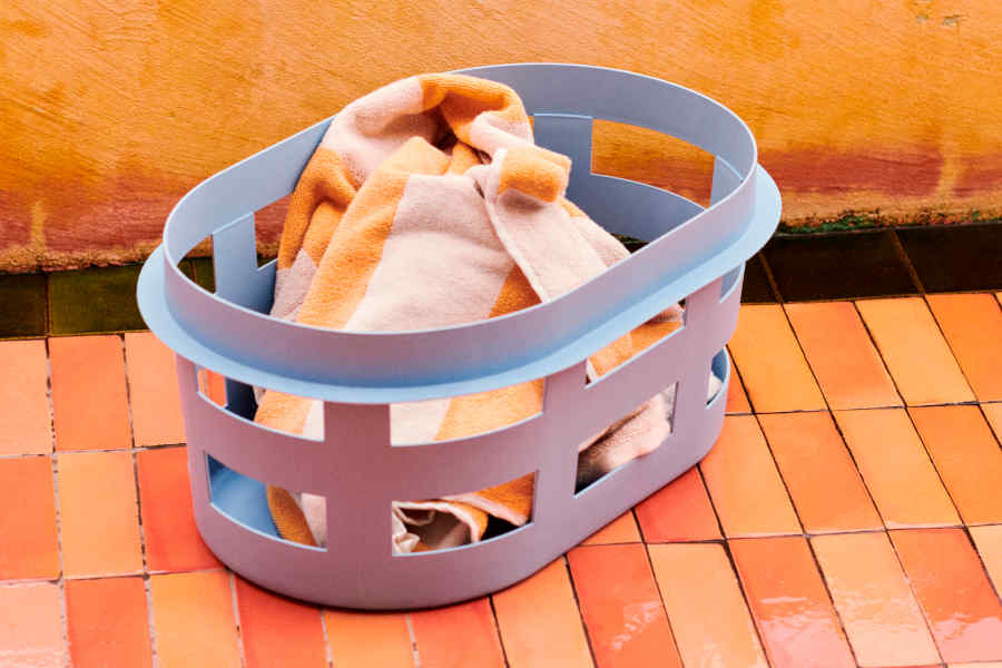 HAY Laundry Basket Wäschekorb hellblau