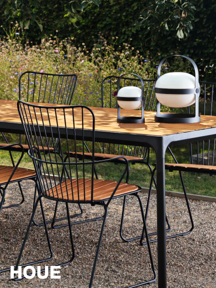 Houe Four Outdoortisch Bambus