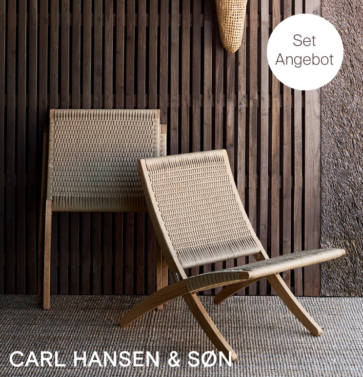 Carl Hansen & Son: Kollektion Cuba Chair - Set Rabatt