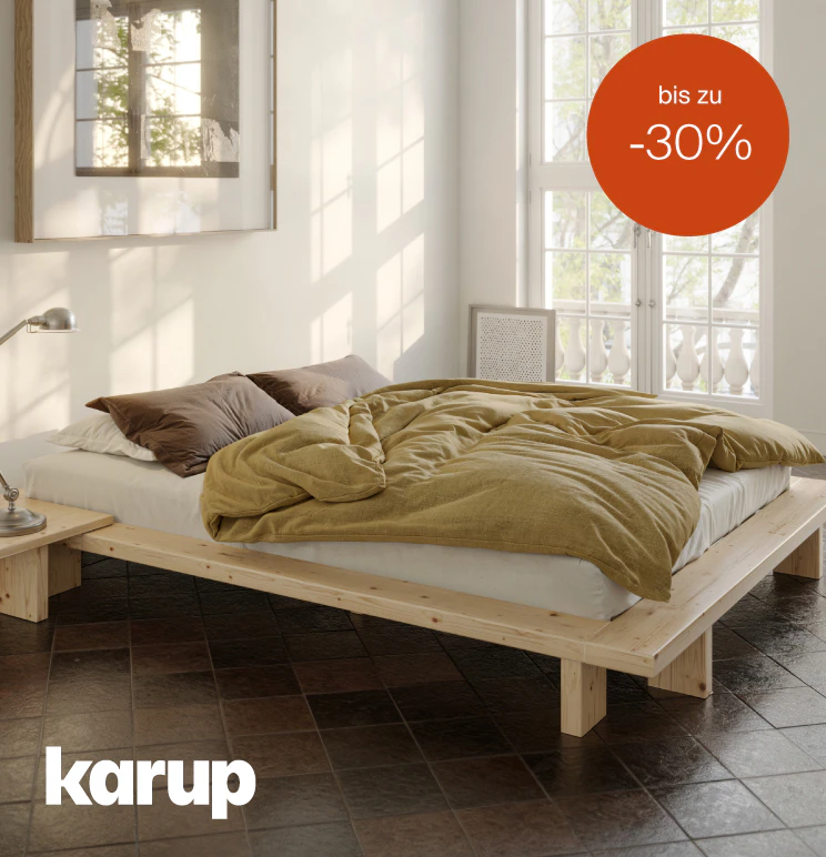 Karup Rabattaktion Betten